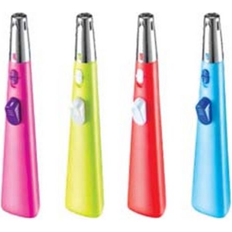 20PZ ACCENDIGAS A FIAMMA TOWER - colori assortiti