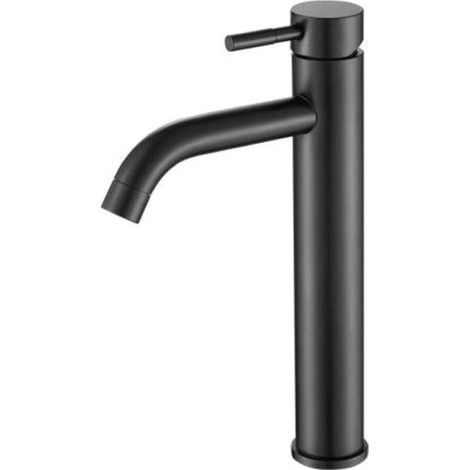 Grifo lavabo alto SLIGO negro mate (1/6)