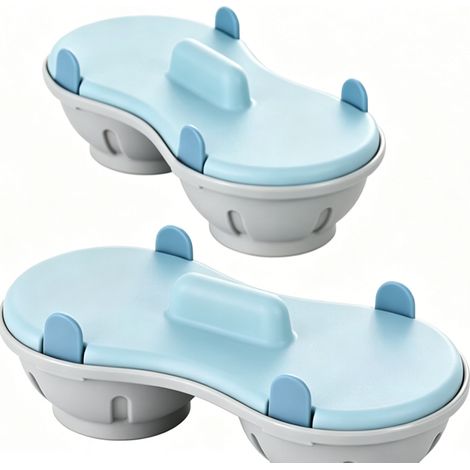 Cuiseur à Œufs Pochés Micro-Ondes, Double Tasse Antiadhésive PP Sans BPA, Cuisson Rapide Saine Pour Petit Déjeuner (1/5)