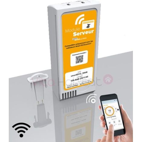 Module SERVEUR pour appareils APPLIMO Smart ECOcontrol Anthracite - 0056052AAHS (1/2)