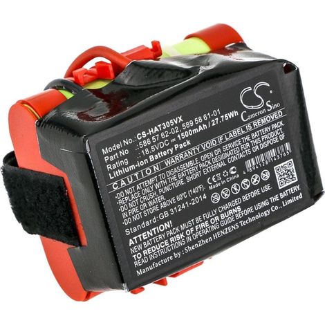 Batteria per Gardena McCulloch Rob R600 ecc