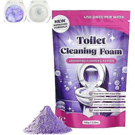 Nettoyant moussant pour toilettes Fizzclean, Nettoyant moussant Fizzclean à action instantanée (1/4)