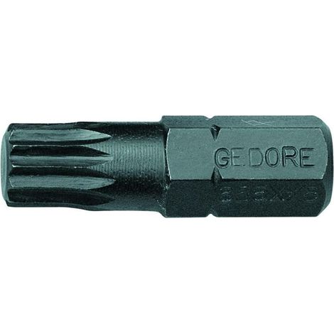 Gedore 885X 8 Inserto a Profilo dentato M8 Acciaio al cromo vanadio C 8 1 pz. (1/3)