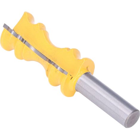 Fraise à moulurer pour cimaises, en acier au carbone allié, forme de couronne, diamètre 1‑1/8 po, profondeur 2 po