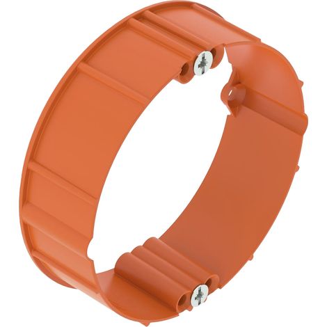 OBO Bettermann HW Putzausgleichsring für Hohlwanddose Ø68mm, H20mm Polypropylen orange, 25 Stück, 2003844 (1/4)
