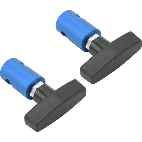 Set mit 2 universellen 12-mm-Multifunktionsklemmen für Zündkerzenlehre, M12-Hebevorrichtung, Heckklappen-/Kofferraumöffnung, Blau (1/5)