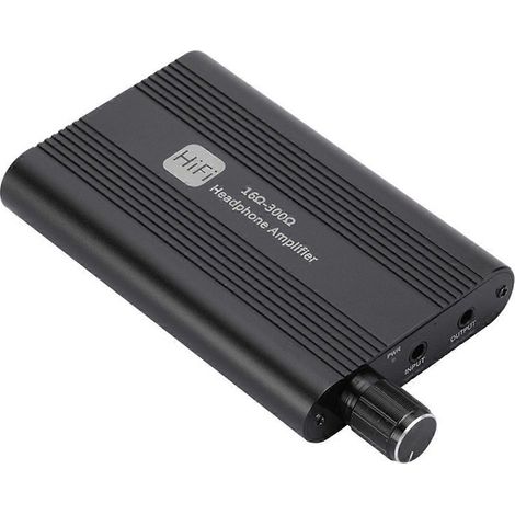 Verbesserter HiFi-Bluetooth-Kopfhörerverstärker, schwarzer Kopfhörerverstärker (1/5)