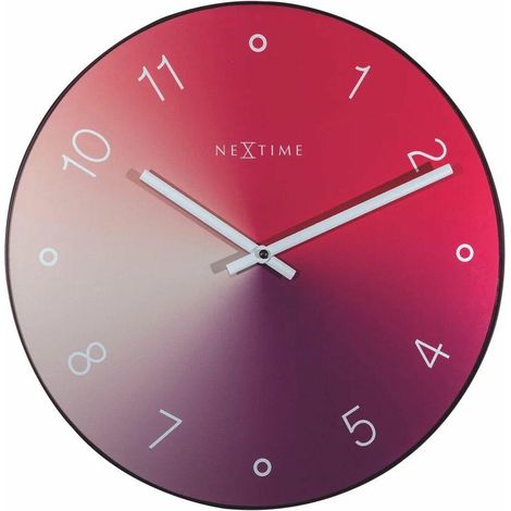 Xti Nextime 8194RO Wanduhr Rot 40 cm