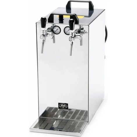Système de tirage bière Kontakt 155/R Green Line, refroidisseur sec 2 voies en acier inoxydable, capacité 160 L/h, température +3 à +10 °C (1/5)