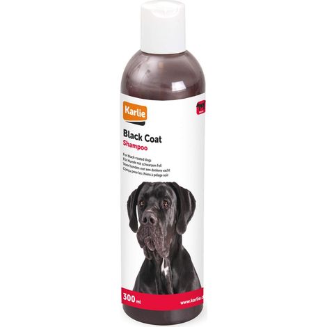 FLAMINGO Karlie Shampoo per Pelo Nero, Shampoo per Cani, 300 ml (1/3)