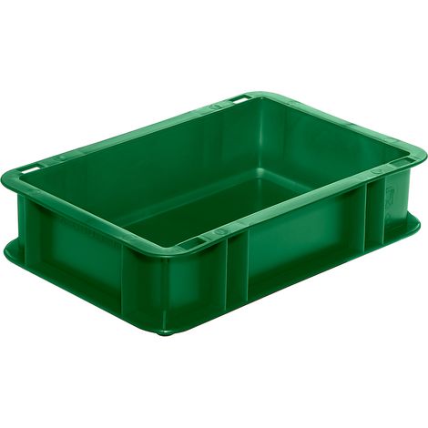 Caisse de transport 300x200x75 mm vert