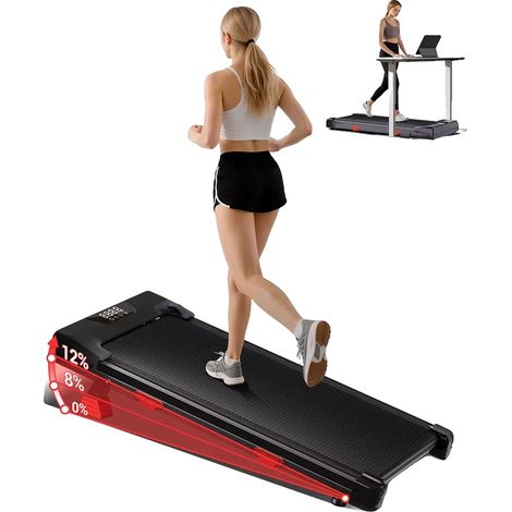 Tapis de course, inclinaison de 12 %, fonctionnement silencieux, U18 (1/2)