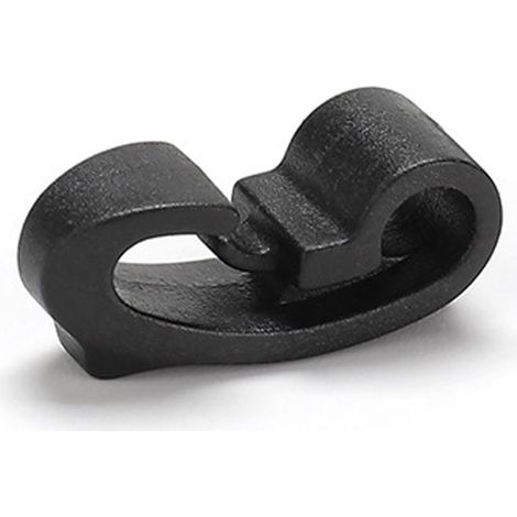 50er-Packung taktische Clips, Gummiseilhaken, ideal für Camping und Wandern. Zwei-Wege-Spannschlaufe für Seile. (1/5)