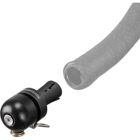 2-in-1 Fahrradklingel als Lenkerkappe, Mini-Fahrradhupe mit 80 dB Lautstärke, für Lenker mit 2,2 cm Durchmesser, Rennrad, wasserdicht (1/5)