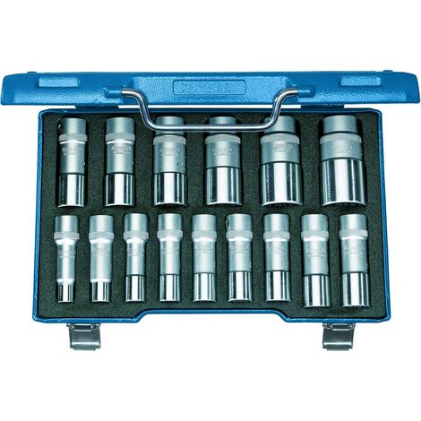 Gedore Jeu de clés à douille métrique 1/2" (12.5 mm) 15 pièces 2190214 S918331 (1/5)