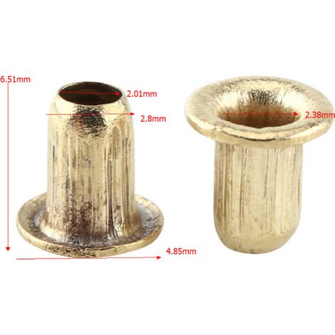 700 pièces d'œillets métalliques pour cadres de ruche, trous filetés pour apiculture (1/5)