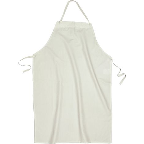 GREMBIULE DA LAVORO PVC - cm.75x110 - bianco - PZ 5 FER 303002 (1/2)