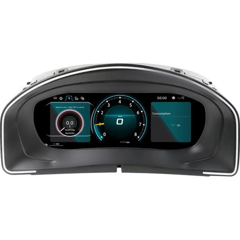 Panel de instrumentos digital, pantalla de 10,25 pulgadas, interfaz Plug and Play, para VW Scirocco 2009-2016.