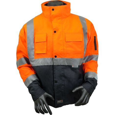 PROFIL Warn-/Wetterschutzjacke Comfort Gr. 3XL orange (1/5)