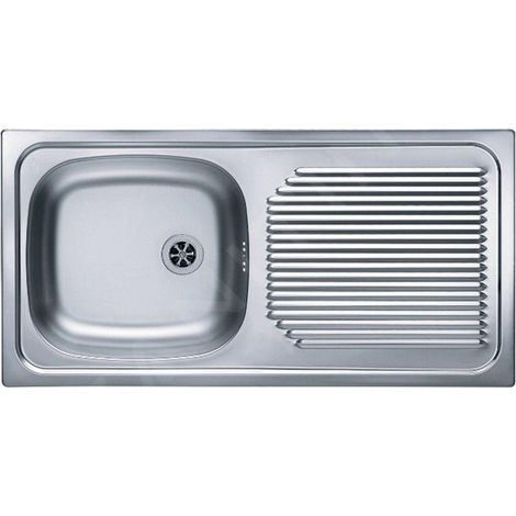 Alveus Basic - Évier 860x435 mm, inox 1009181 (1/3)