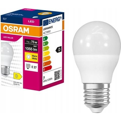 Lampe eko-light value classic e27 p 40 4.9 W 470 lm (1/3)