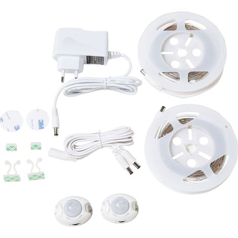 LED Strip Lights ATRATO 240 cm with Motion Sensor White