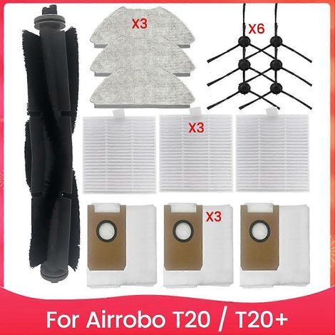 Pièces de rechange pour aspirateur robot Airrobo T20 / T20+ - Accessoires de rechange