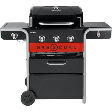 Barbecue gaz et charbon CHAR-BROIL Gas2Coal 330 Version 2.0 (1/5)