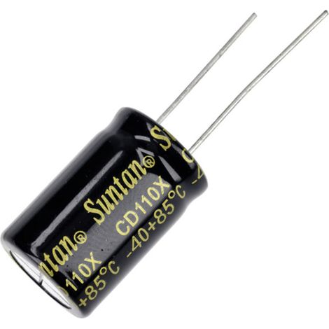 Suntan TS13DE1V222MSB0C0R Condensateur électrolytique 7.5 mm 2200 µF 35 V 20 % (L x l) 25 mm x 16 mm
