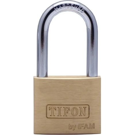 Tifon TF60AL 60 mm Hochsicherheits-Schloss mit gehärtetem Stahlbogen (1/2)