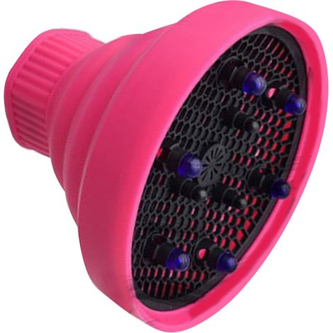 Silikon-Diffusor für Haartrockner, 3,5–5 cm, für lockiges und welliges Haar, geeignet für den Heimgebrauch und den Friseursalon (1/5)
