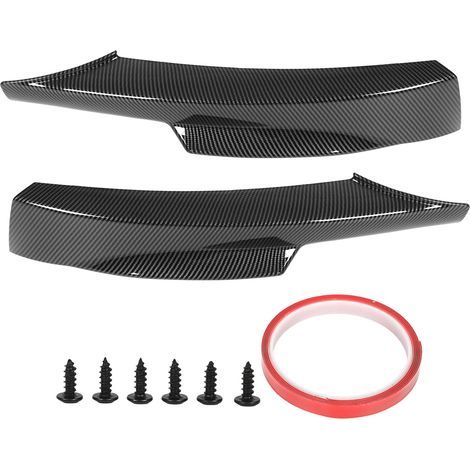 Protecteur d'angle de pare-chocs pour BMW E90 M Sport LCI Sedan 2009‑2012 ABS noir (1/5)