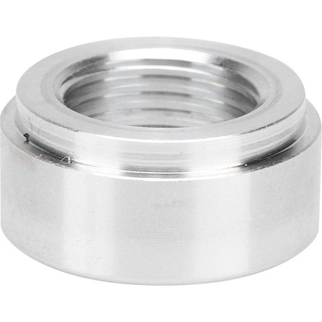 Bouchon de raccord à souder en aluminium fileté NPT 3/8 po, accessoire automobile pratique (1/5)
