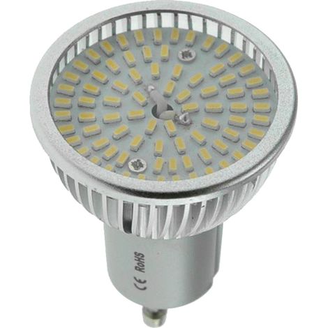 Ampoule Spot LED SMD Blanc chaud - GU10 5,2W 450Lm 3200K