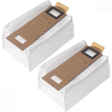 BEBUSINGOTO 2er-Pack Ersatzstaubbeutel für Roborock S7/T7S/T7S Plus/G10 Staubsauger (1/5)