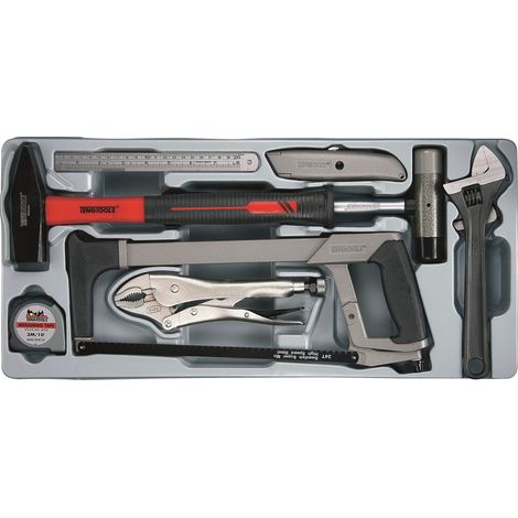 Teng Tools Kit de herramientas profesional de 9 piezas robustas