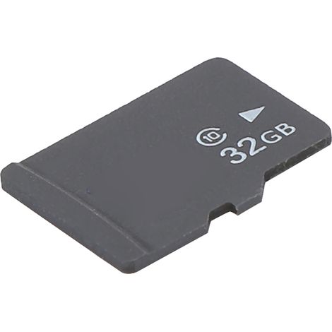 Carte mémoire SD/TF 32 Go, noire, pour le stockage de photos, de musique et de vidéos. Compatible avec appareils photo, téléphones, PC, drones et systèmes de surveillance. (1/5)