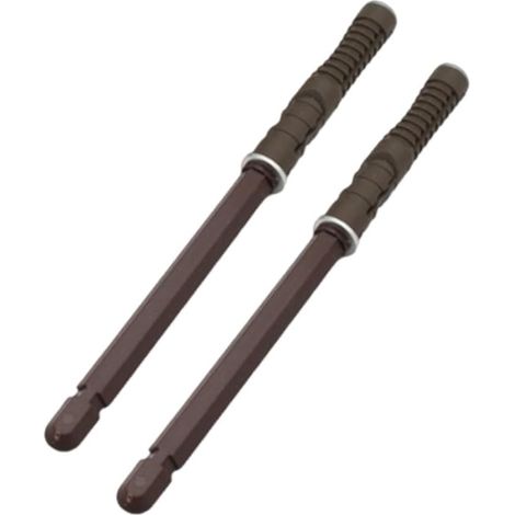 Lot de 2 supports flottants, conception robuste en fer et ABS (1/5)