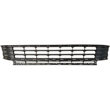 Grille de pare-choc avant centrale noire ouverte et trou pour moulure Volkswagen Touran 3 depuis 2015