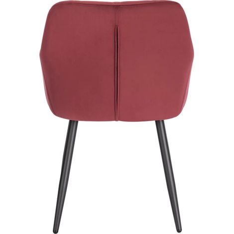 Silla de comedor con reposabrazos, silla de ocio, silla tapizada cómoda, silla funcional, silla de diseño con asiento acolchado, silla de salón, silla de dormitorio (solo incluye 1 silla de comedor) (1/5)