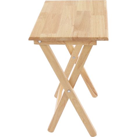 Plateaux-repas classiques avec étagère de rangement, table d'appoint, table à goûter en bois (1/5)