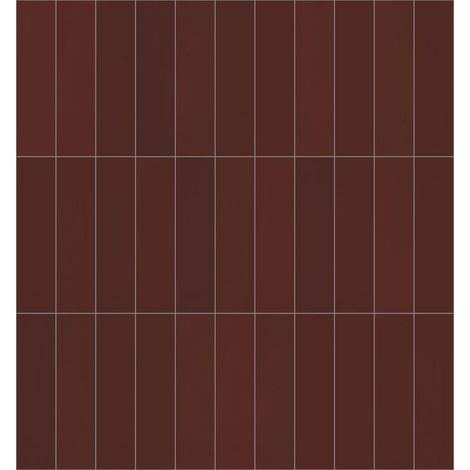 Carrelage Zellige Paris rouge Brillant 8x31.5 cm