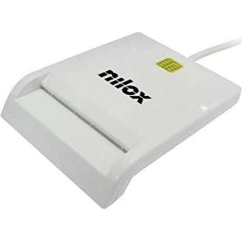 Nilox NX-SCR1-W - Lecteur de carte à puce USB 2.0