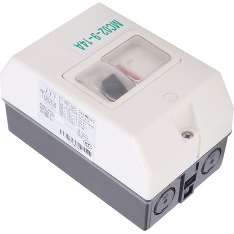 Interrupteur de protection moteur, disjoncteur étanche, remplacement MC02-9-14A 220 V/380 V (1/5)