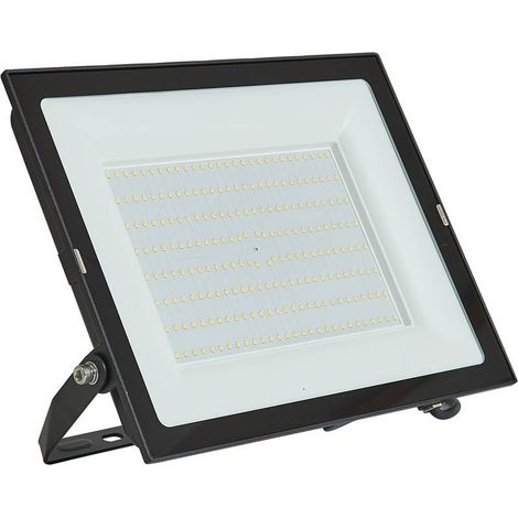 PRIOS Lámpara de pared Led exterior 'Maikel' en Negro Aluminio