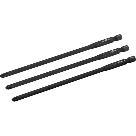 Set 3 Inserti Lunghi Stanley STA60010-XJ per Cartongesso 147 mm – Compatibili con SFMCF6001-XJ