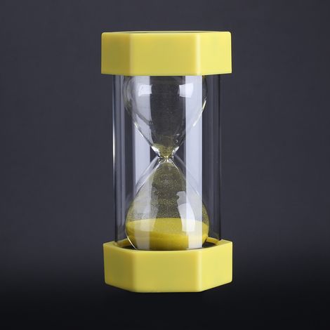 Sablier de sable coloré, minuteur 3/10/20/30/60 minutes, horloge de bureau, décoration maison, cadeau pratique (1/5)