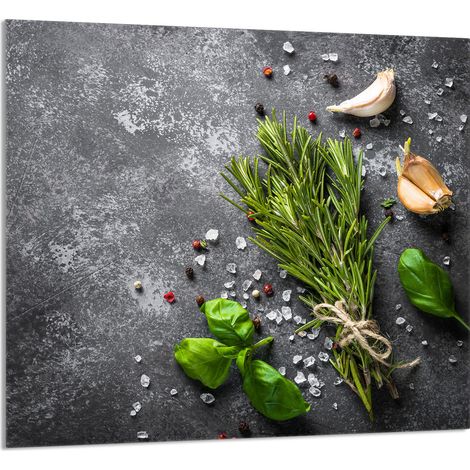 PANNELLO IN VETRO PER CUCINA 65x60 Spezie (1/5)