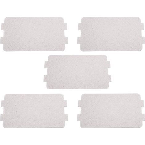 5 Pièces Plaque Mica, Feuille Mica Résistante, Couvercle Guide Ondes, Pour Four Micro-ondes, Électroménager (1/5)