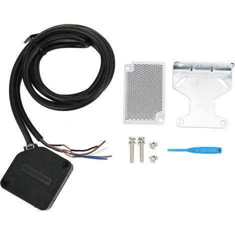 BERM Fotoelektrischer Schalter Universal-Infrarot-Erkennungssensor BEN5M-MFR AC 24-240V 5Meter